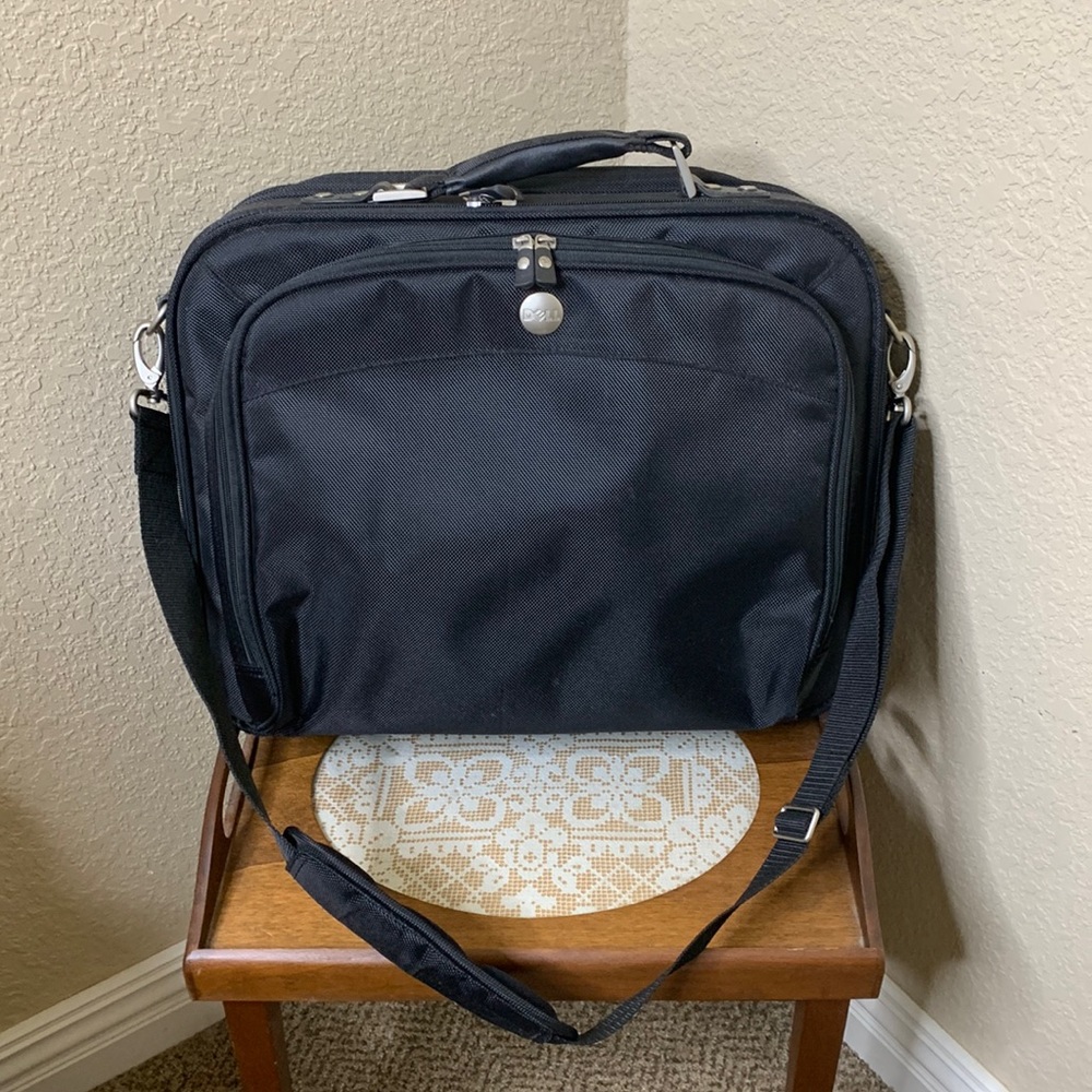 Dell Premium laptop messenger bag black